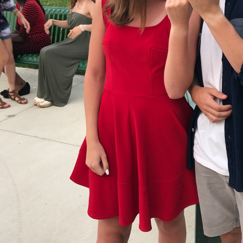 Small Red Dress - Picture 2 of 3